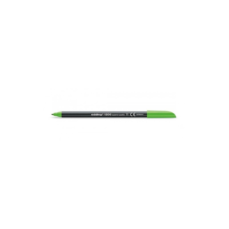 ROTULADOR PUNTA FINA 1200 VERDE CLARO EDDING 1200-11