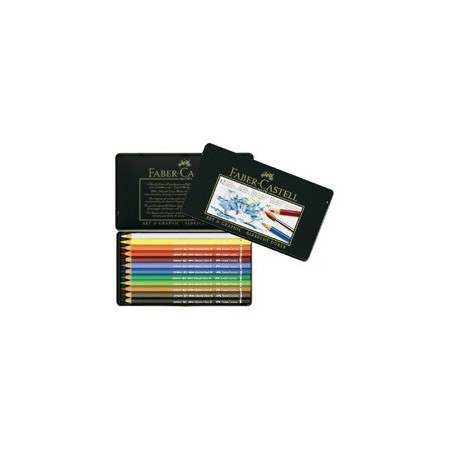 ESTUCHE 12 LÁPICES ESCOLARES ACUARELABLES HT-120212 FABER CASTELL 114413