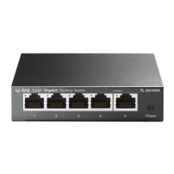 TP-LINK TL-SG105S No administrado L2 Gigabit Ethernet (10/100/1000) Negro