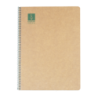 CUADERNO ESPIRAL DIN-A4 RECICLADO FSC 50 HOJAS 80G. HORIZONTAL CON MARGEN.GREEN ESCOLOFI 130200704