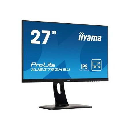iiyama ProLite XUB2792HSU-B1 LED display 68,6 cm (27") 1920 x 1080 Pixeles Full HD LCD Negro