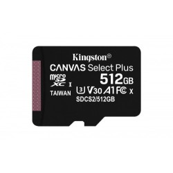 Kingston Technology Canvas Select Plus memoria flash 512 GB MicroSDXC UHS-I Clase 10