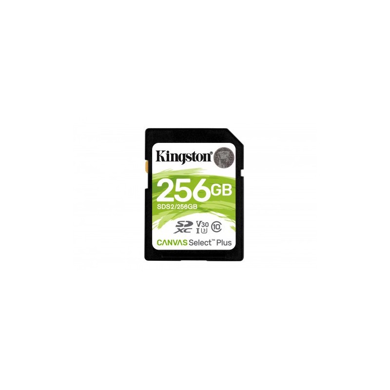 Kingston Technology Canvas Select Plus memoria flash 256 GB SDXC Clase 10 UHS-I
