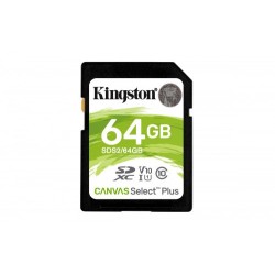 Kingston Technology Canvas Select Plus memoria flash 64 GB SDXC Clase 10 UHS-I
