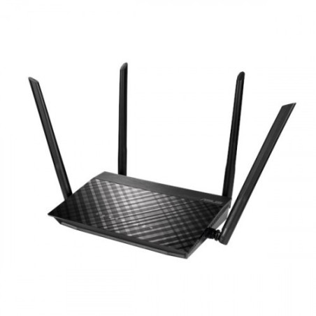 ASUS RT-AC59U router inalámbrico Gigabit Ethernet Doble banda (2,4 GHz / 5 GHz) Negro
