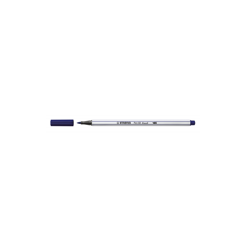 ROTULADOR PUNTA FIBRA PINCEL PEN 68 BRUSH AZUL PRUSIA STABILO 568/22