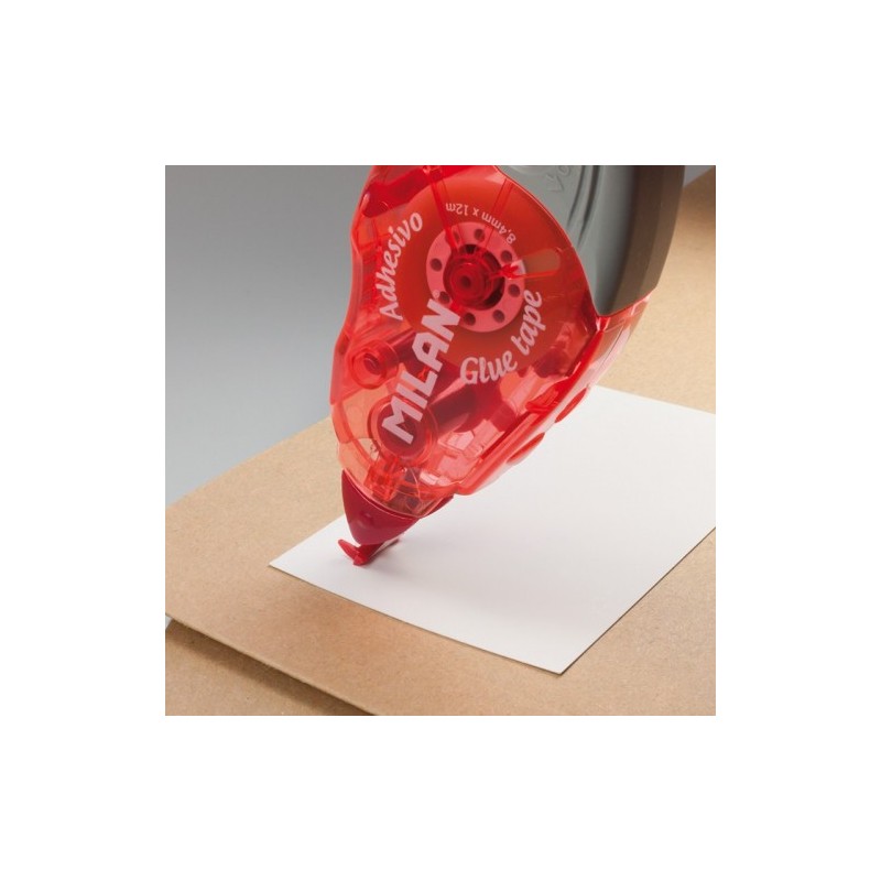 EXPOSITOR 12 CINTA PEGAMENTO GLUE TAPE 8,4MM x 12M MILAN 44GT12
