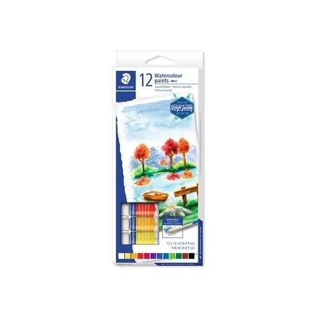 Staedtler 8880 pintura a base de agua Multi 12 ml Tubo 12 pieza(s)