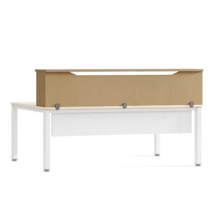 MODULO RECEPCION ALTILLO 180CM ROBLE / ROBLE MEDIDAS 180X40X30CM. (MESA NO INCLUIDA EN EL PRECIO, SE COMPRA APARTE) ROCADA 5018AR08