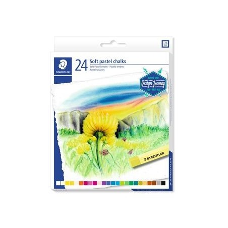 Staedtler 2430 Pintura al pastel Suave Multicolor 24 pieza(s)