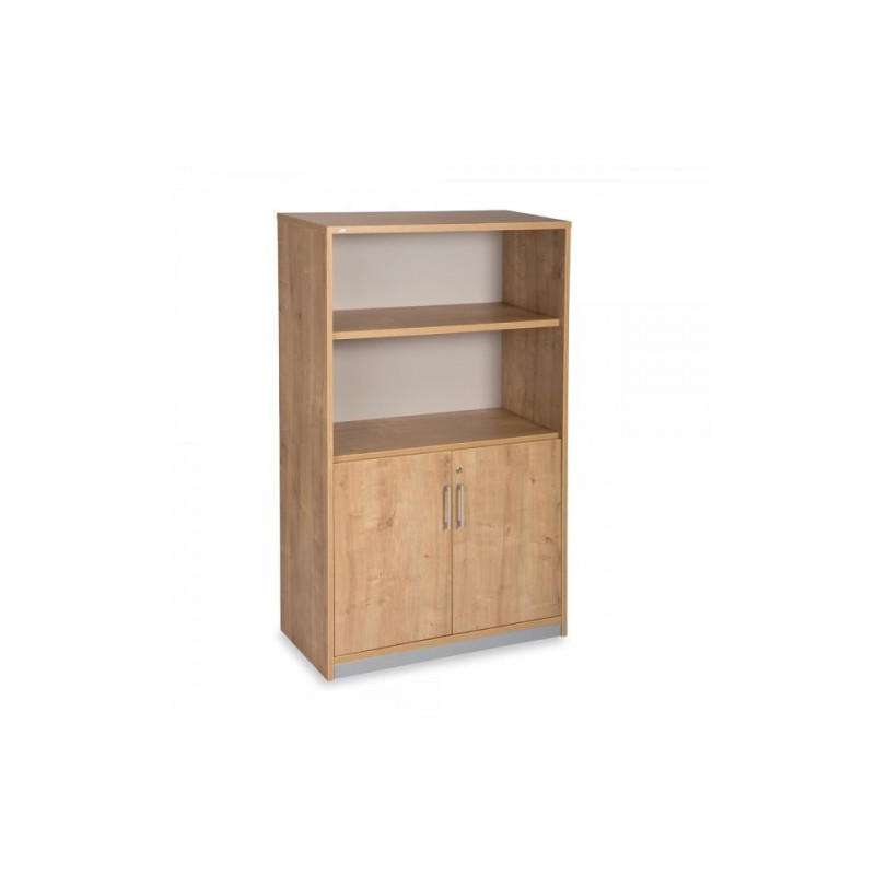 ARMARIO MEDIO CON PUERTAS BAJAS 156X90X45 ESTRUCTURA ROBLE/PUERTAS ROBLE ROCADA 1057AR08