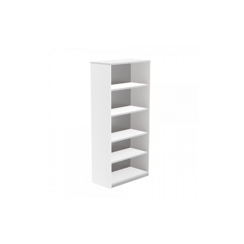 ARMARIO ESTANTERIA ALTO SIN PUERTAS 195X90X45 ESTRUCTURA BLANCA/TAPA BLANCO ROCADA 1101AW04