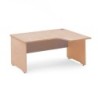 MESA DE OFICINA SERIE WORK CON FORMA DE L DERECHA 160X120 HAYA/HAYA ROCADA 2051AA01