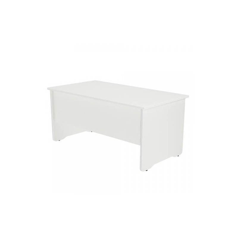 MESA DE OFICINA SERIE WORK 160X80 BLANCO / BLANCO ROCADA 2002AW04