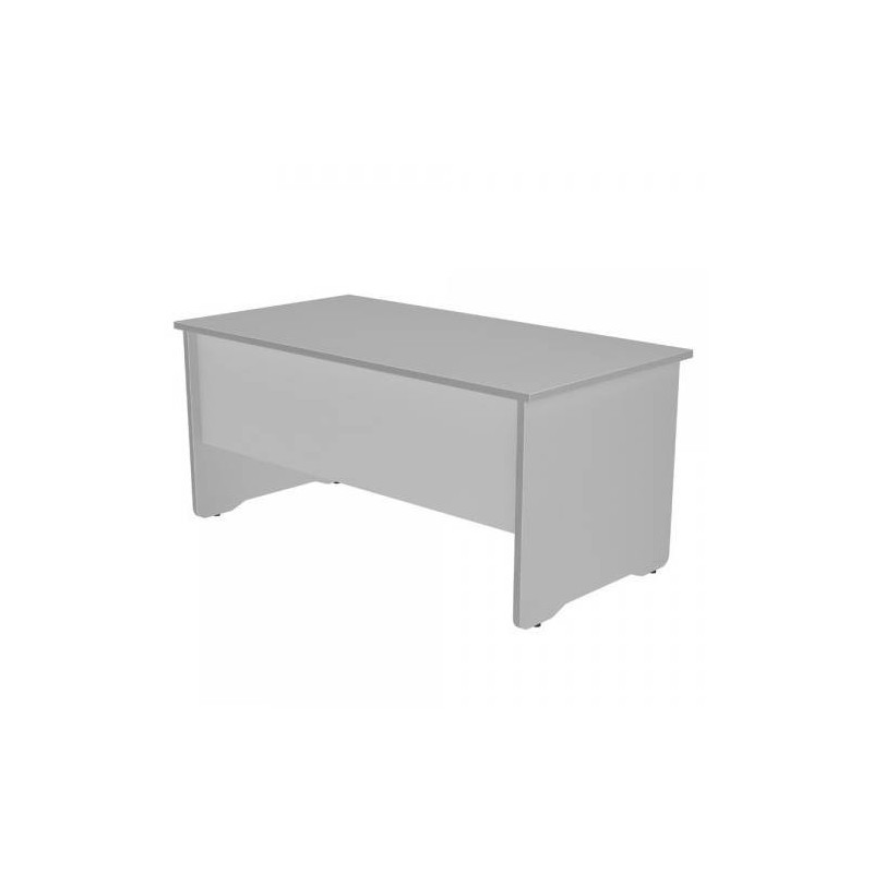 MESA DE OFICINA SERIE WORK 160X80 GRIS / GRIS ROCADA 2002AB02