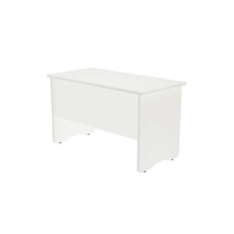 MESA DE OFICINA SERIE WORK 120X60 BLANCO / BLANCO ROCADA 2000AW04