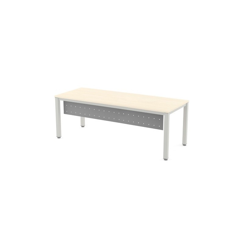 FALDÓN METÁLICO GRIS PARA MESA DE OFICINA SERIE EXECUTIVE, BLANCA Y TOTAL 200CM. ROCADA 2942