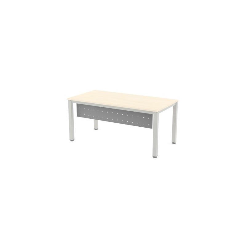 MESA DE REUNIONES REDONDA 100CM DE DIAMETRO ALTURA 72CM COLOR: PATA  METALICA BLANCA TABLERO BLANCO