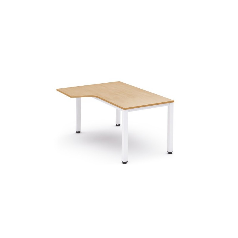 MESA DE OFICINA SERIE EXECUTIVE FORMA L IZQUIERDA 180X120 BLANCO/HAYA ROCADA 2054AM01