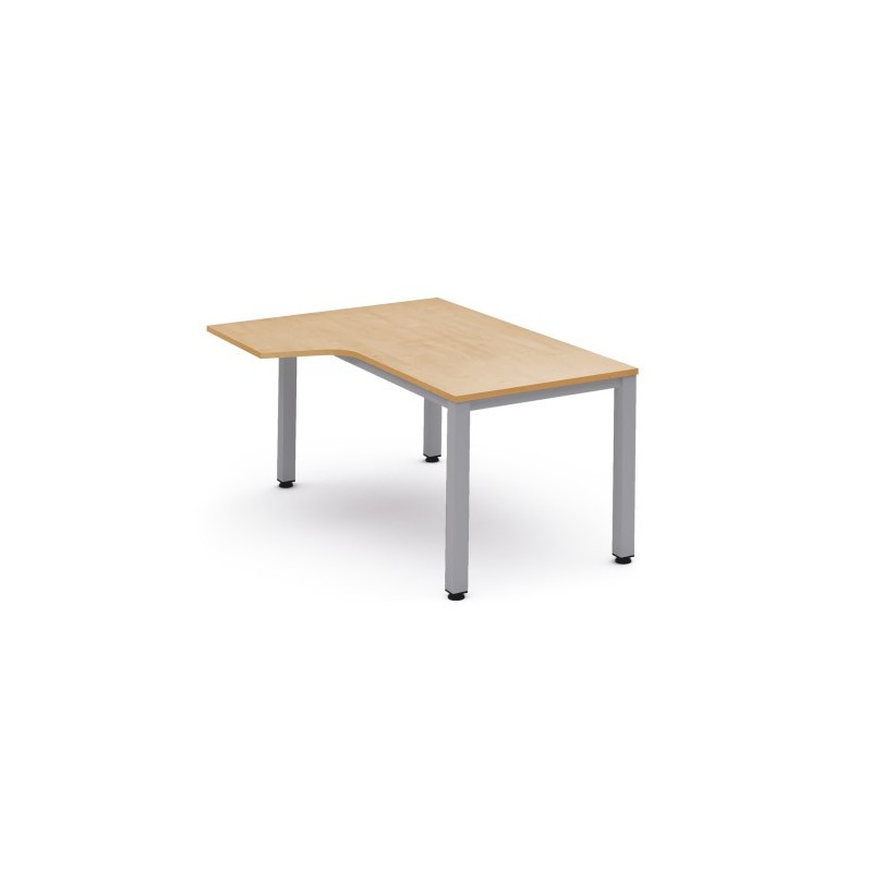 MESA DE OFICINA SERIE EXECUTIVE FORMA L IZQUIERDA 180X120 GRIS / HAYA ROCADA 2054AD01