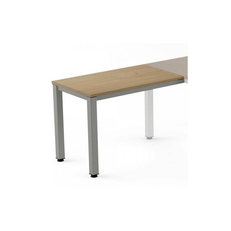 ALA  PARA MESA SERIE EXECUTIVE 100X60 GRIS / ROBLE  ROCADA 2107AD08
