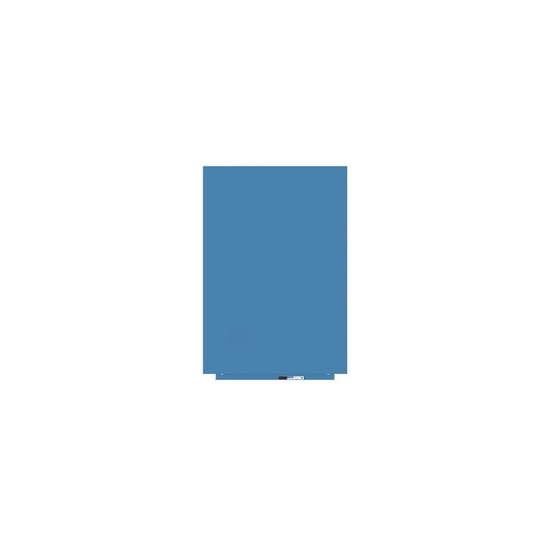 PIZARRA SIN MARCO SKINWHITEBOARD COLOR AZUL PASTEL ESCALA DE AZULES. MEDIDA 100X150CM MAGNÉTICA MODULAR ROCADA 6421R-5024