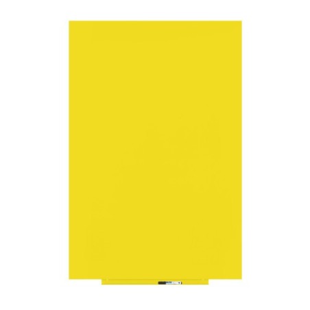 PIZARRA SIN MARCO SKINWHITEBOARD COLOR AMARILLO TRÁFICO ESCALA DE AMARILLOS. MEDIDA 100X150CM MAGNÉTICA MODULAR ROCADA 6421R-1023
