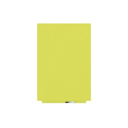 PIZARRA SIN MARCO SKINWHITEBOARD COLOR AMARILLO AZUFRE ESCALA DE AMARILLOS. MEDIDA 100X150CM MAGNÉTICA MODULAR ROCADA 6421R-1016