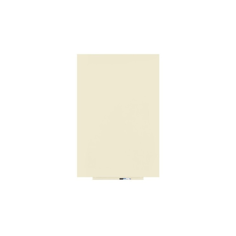 PIZARRA SIN MARCO SKINWHITEBOARD COLOR BLANCO PERLA ESCALA DE AMARILLOS. MEDIDA 100X150CM MAGNÉTICA MODULAR ROCADA 6421R-1013