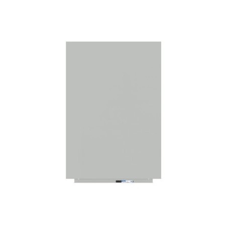 PIZARRA SIN MARCO SKINWHITEBOARD COLOR GRIS LUMINOSO ESCALA DE GRISES. MEDIDA 75X115CM MAGNÉTICA MODULAR ROCADA 6420R-7035