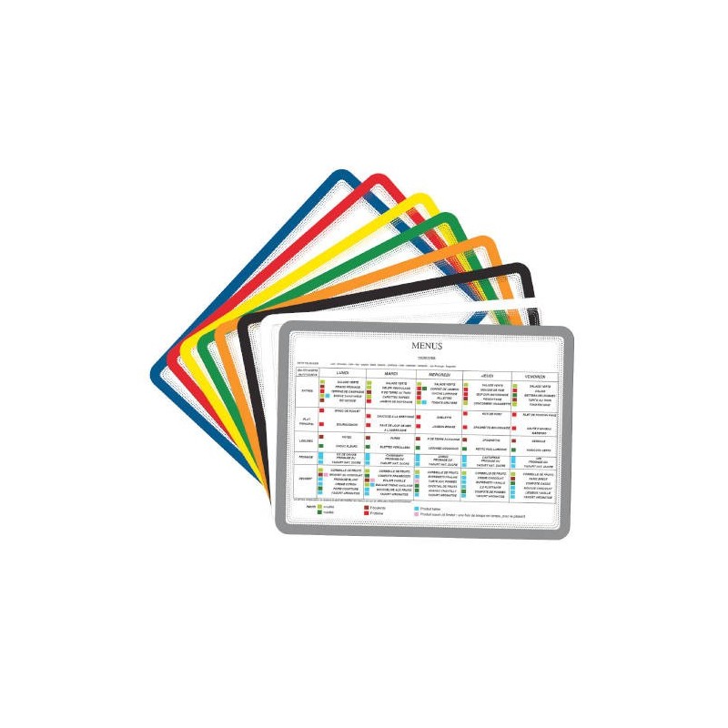 PACK DE 2 MARCO ADHESIVO MAGNETO A3 CON CIERRE MAGNÉTICO NEGRO TARIFOLD 193957