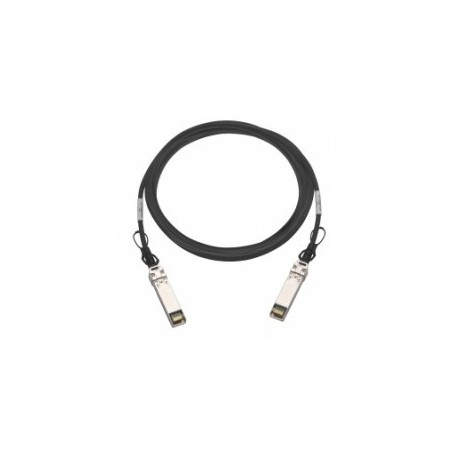 QNAP CAB-DAC30M-SFP28-DEC01 cable de fibra optica 3 m DAC Negro
