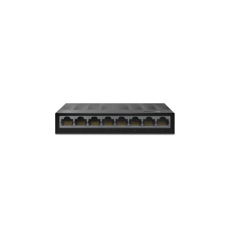 TP-LINK LS1008G No administrado Gigabit Ethernet (10/100/1000) Negro