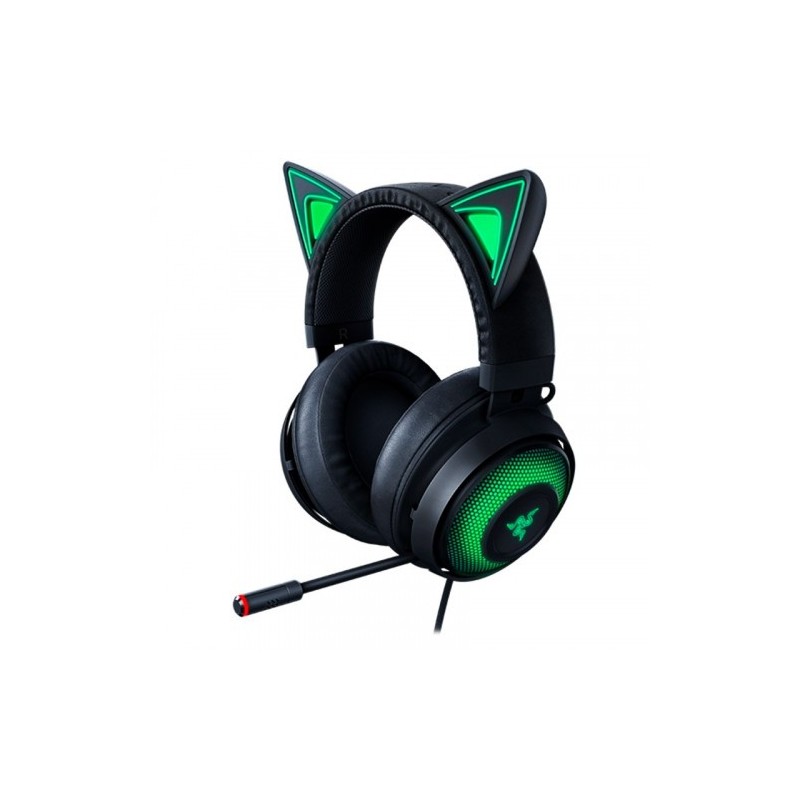 Razer Kraken Kitty Edition Auriculares Diadema Negro, Verde