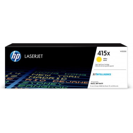 HP 415X TONER HP415X AMARILLO (W2032X)