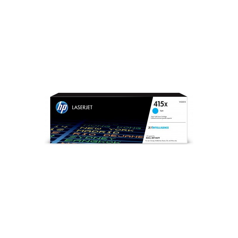 HP 415X TONER HP415X CIAN (W2031X)