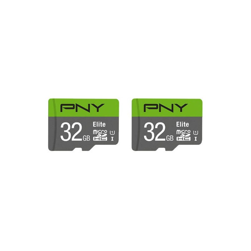 MICROSD PACK 2 x 32GB ELITE PNY