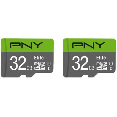 MICROSD PACK 2 x 32GB ELITE PNY