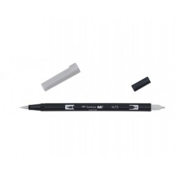 ROTULADOR DOBLE PUNTA PINCEL COOL GRAY 3 COLOR GRIS TOMBOW ABT-N75