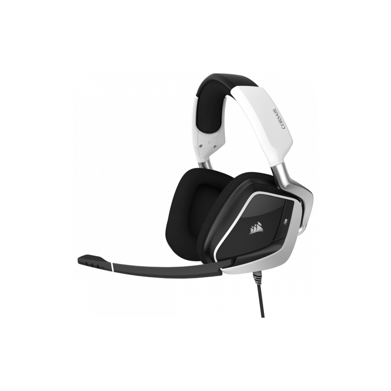 Corsair VOID ELITE USB Auriculares Diadema Negro, Blanco