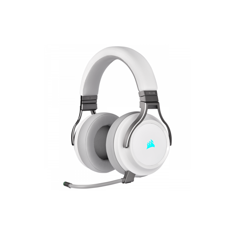 Corsair Virtuoso RGB Auriculares Diadema Conector de 3,5 mm USB tipo A Blanco