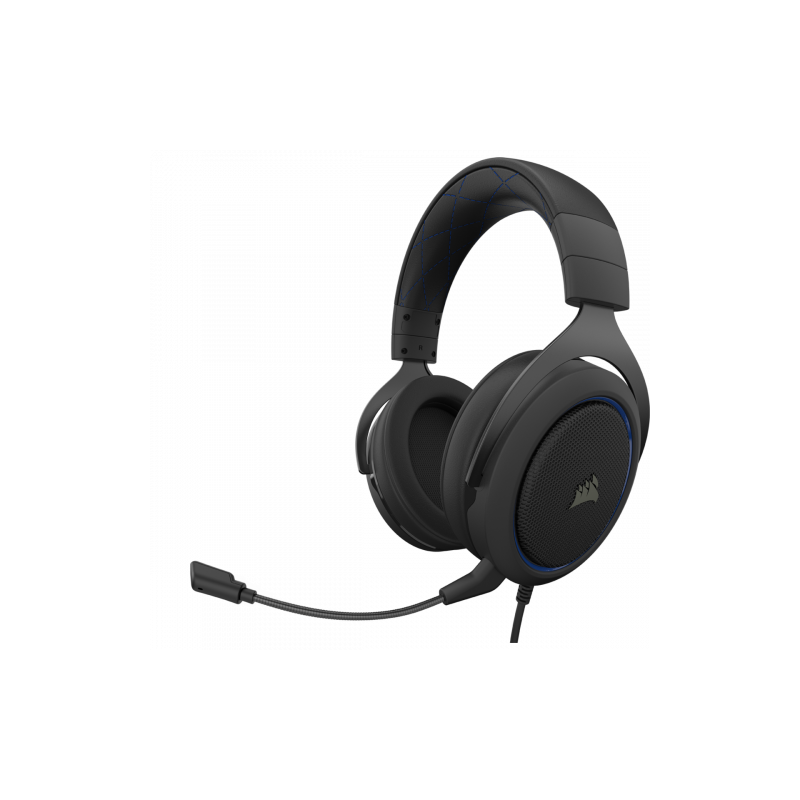 Corsair HS50 PRO STEREO Auriculares Diadema Conector de 3,5 mm Negro, Azul