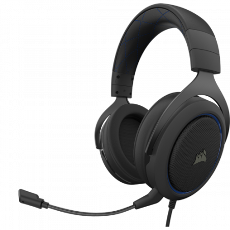 Corsair HS50 PRO STEREO Auriculares Diadema Conector de 3,5 mm Negro, Azul