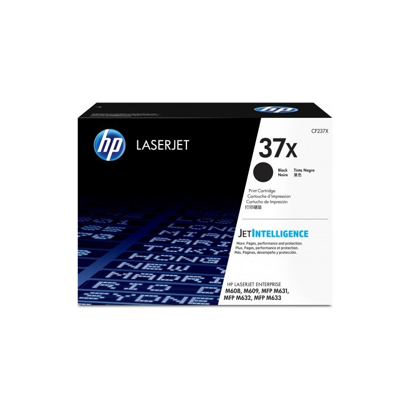 HP 37X TONER HP37X NEGRO (CF237X)
