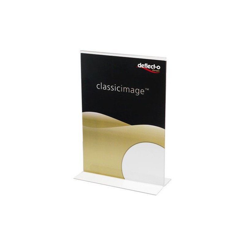 Deflecto 47901 portacartel y stand de información Portacarteles A5 Poliestireno (PS) Transparente