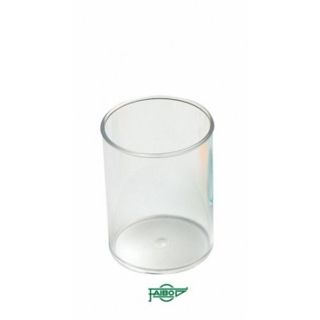 CUBILETE DE PLASTICO 78 MM. DIAMETRO X 100 MM. ALTO TRANSPARENTE CRISTAL FAIBO 205-23
