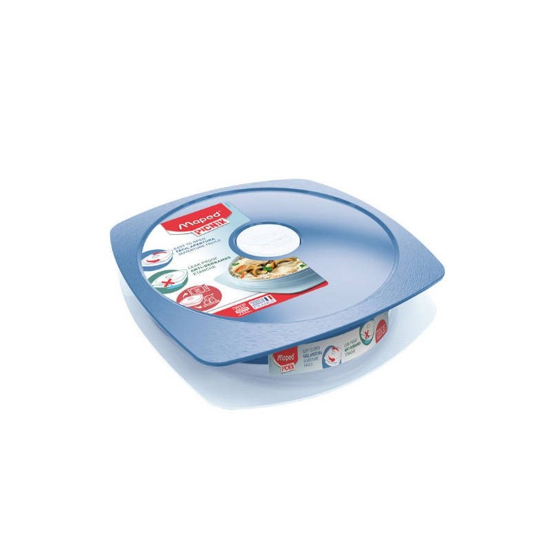 TUPPER/PLATO CONCEPT PICNIK EN COLOR AZUL 900 ML. MAPED 870203
