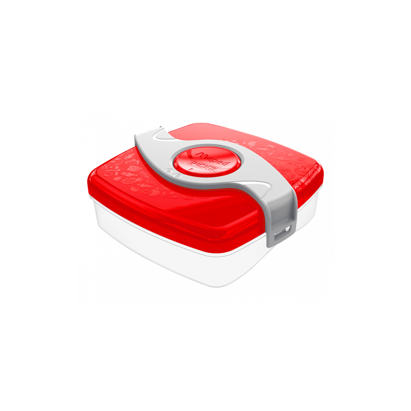 TUPPER SNACK PICNIK EN COLOR ROJO 520 ML. MAPED 870303