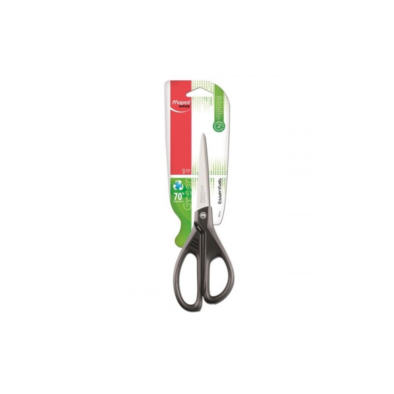 TIJERA ESSENTIAL GREEN ACERO INOXIDABLE DE 21 CM MAPED 468110