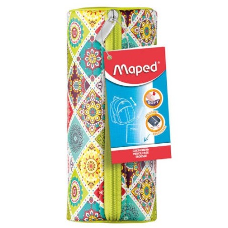 PORTATODO EN FORMA DE TUBO MODELO MANDALAS MAPED 934836